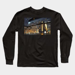 Futuristic City Long Sleeve T-Shirt